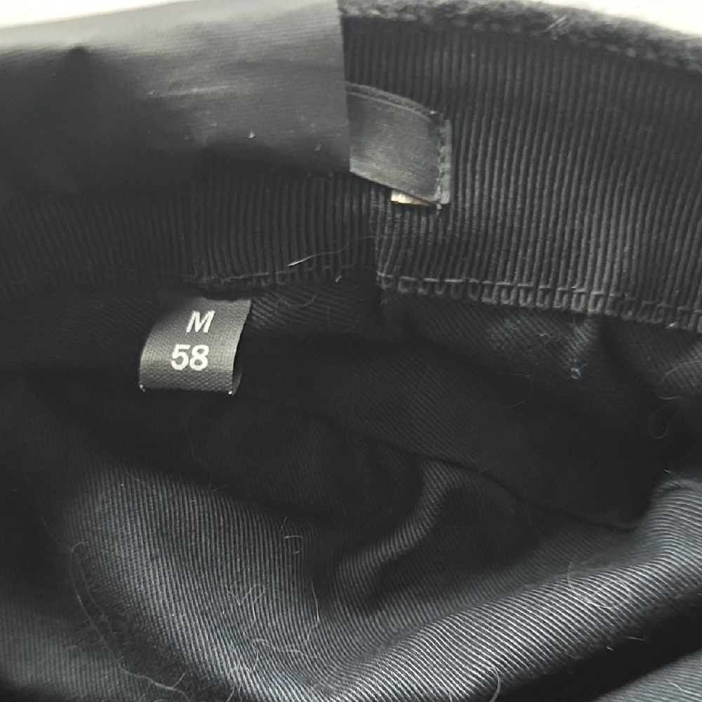 Gucci Men's Wool Hat Black Unisex, Elegant Luxury Giftable Old Money - Picture 2 of 8